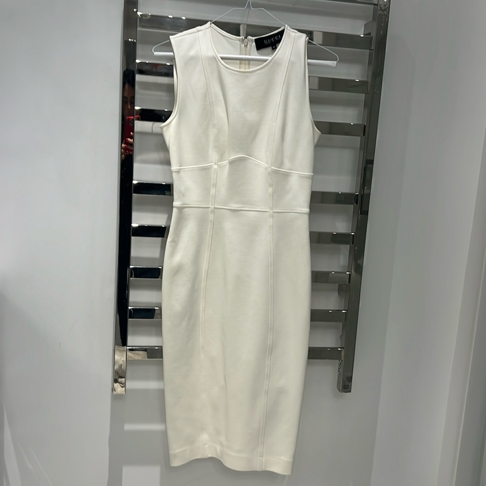 Gucci white dress